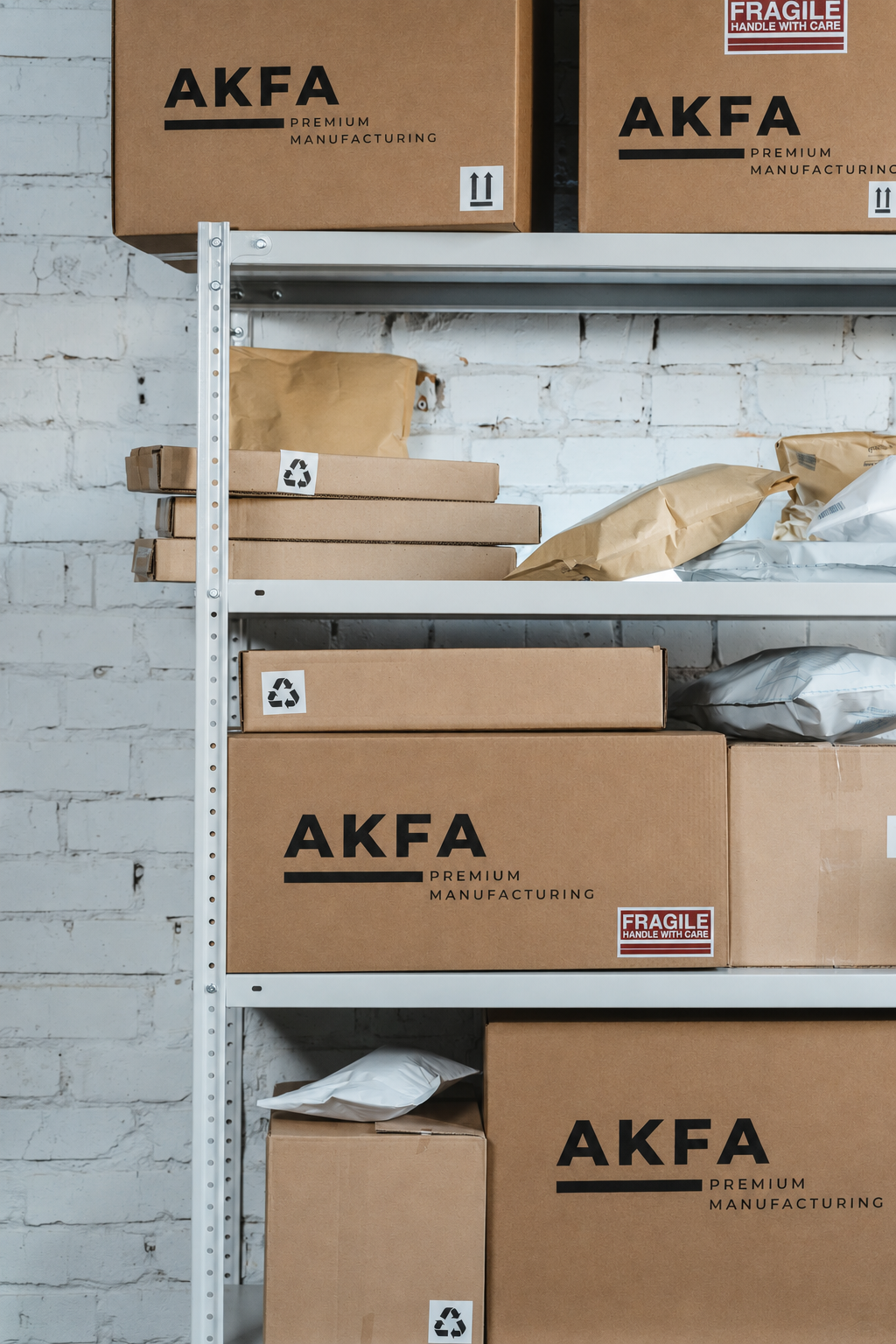 AKFA premium manufacturing shipping boxes ready for delivery