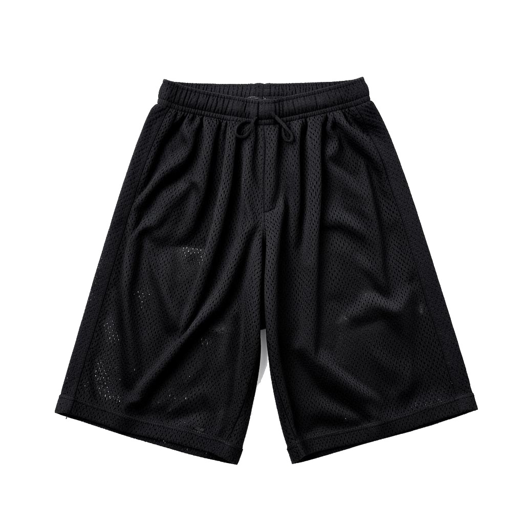 Basketball Shorts — plain garment on white background