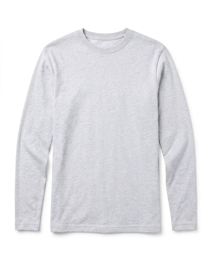 Classic Long Sleeve — plain garment on white background