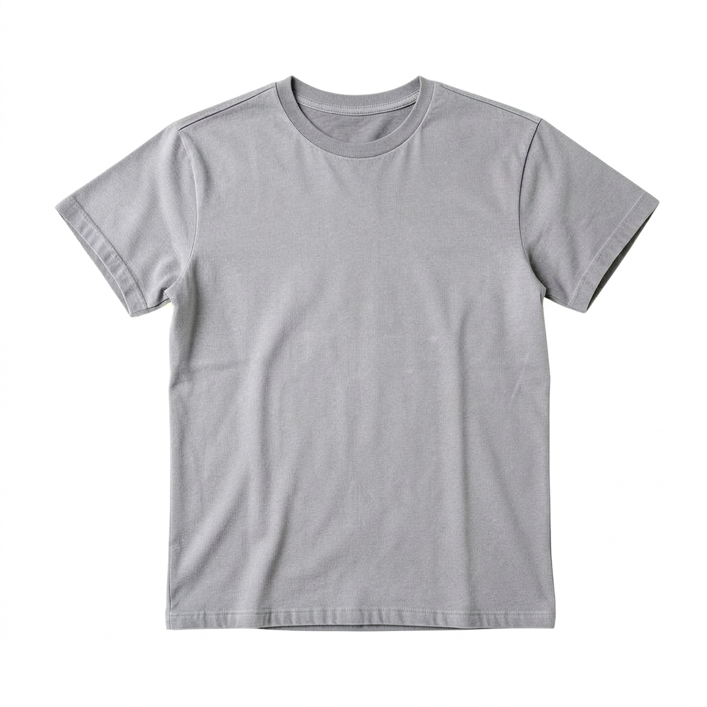Heavyweight Boxy T-Shirt — plain garment on white background