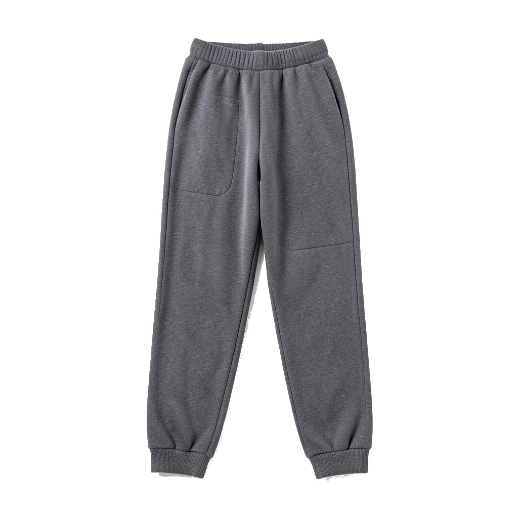Heavyweight Sweatpants — plain garment on white background