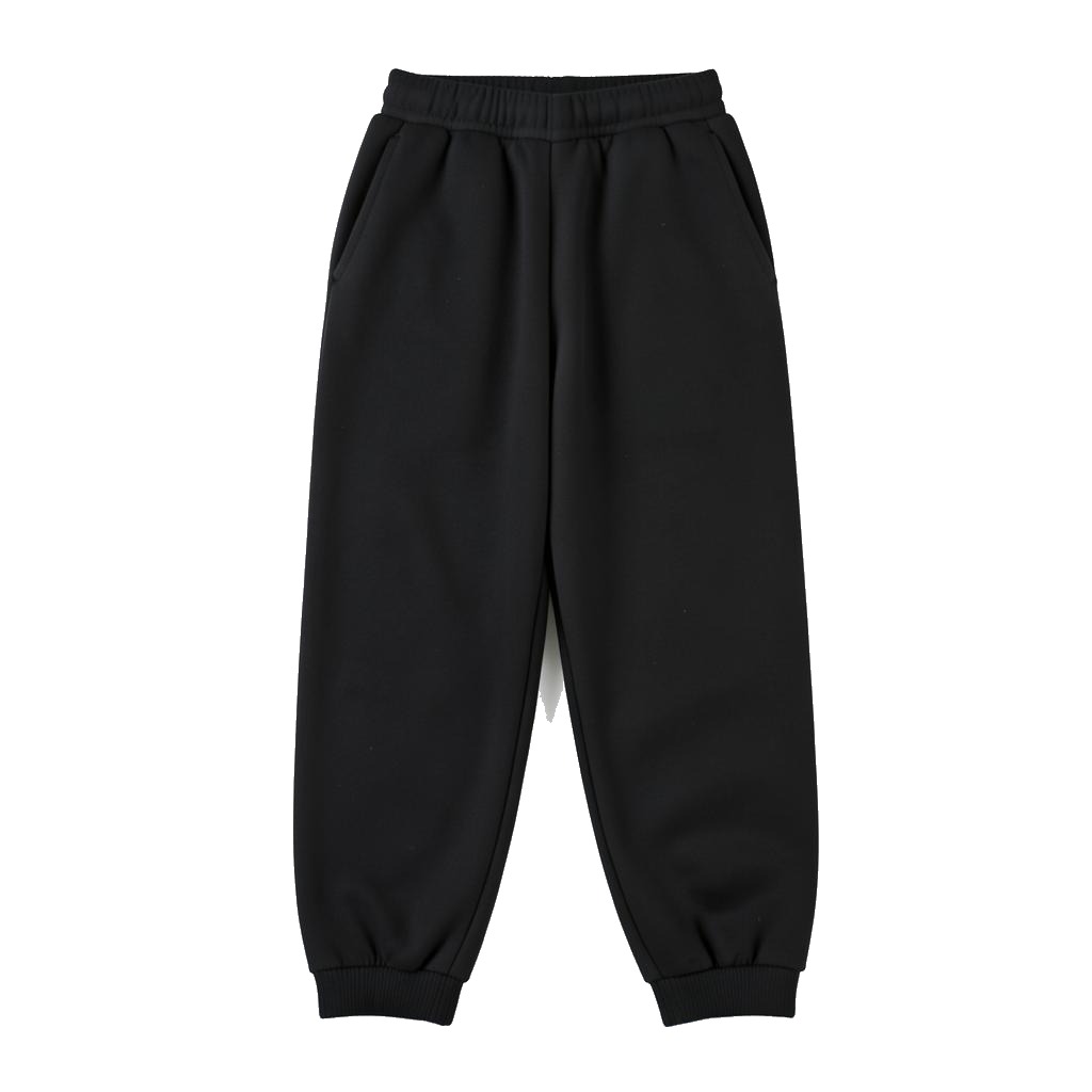 Oversized Joggers — plain garment on white background