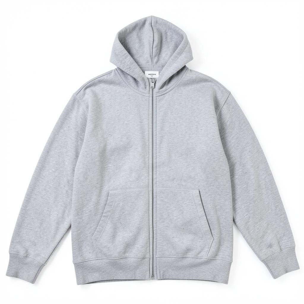 Oversized Zip-Up Hoodie product photo