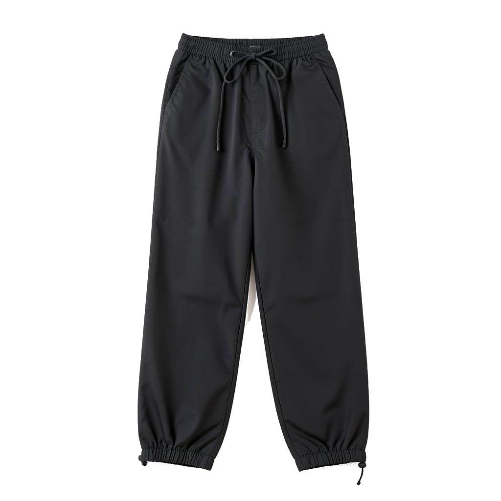 Parachute Trousers — plain garment on white background