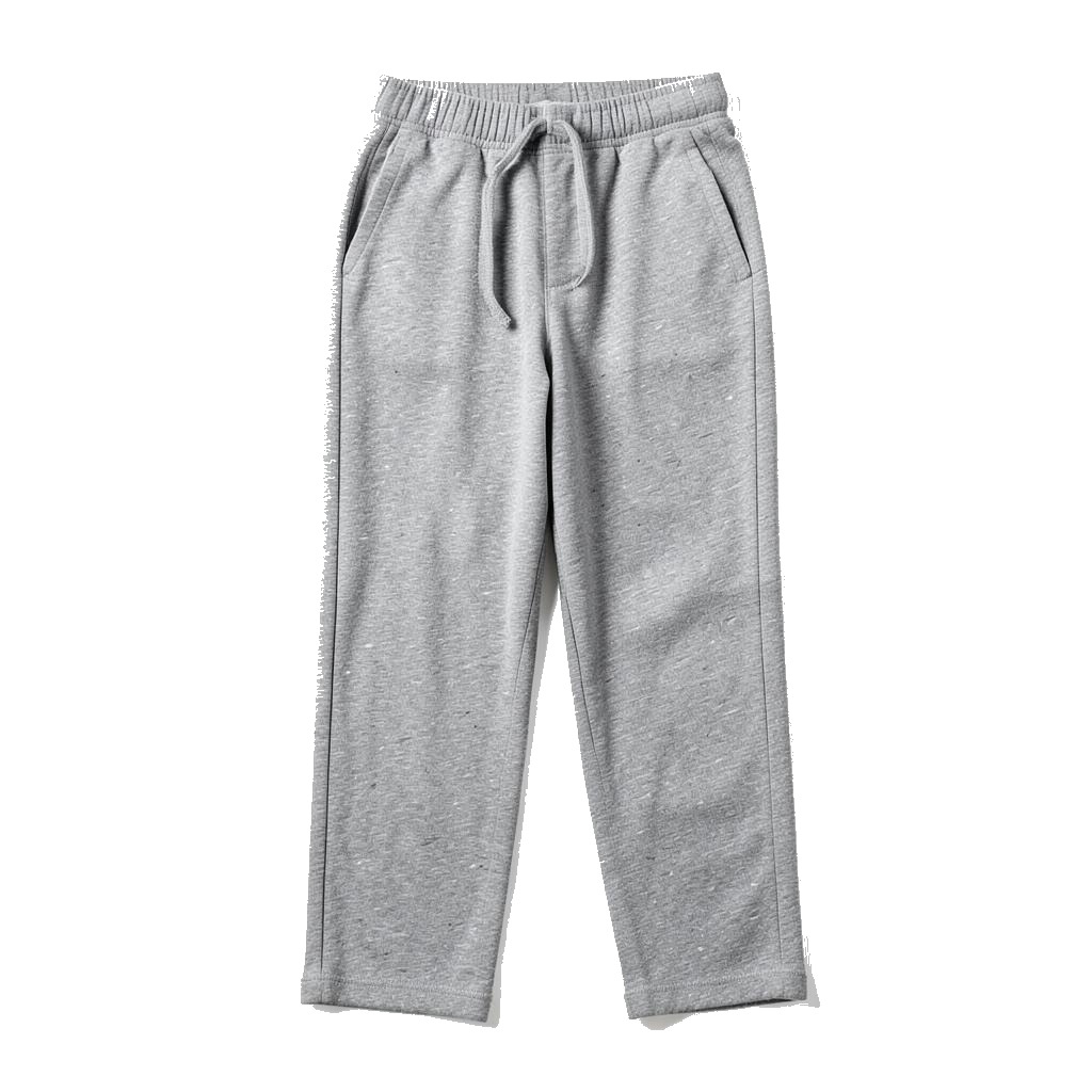 Straight-Leg Joggers — plain garment on white background