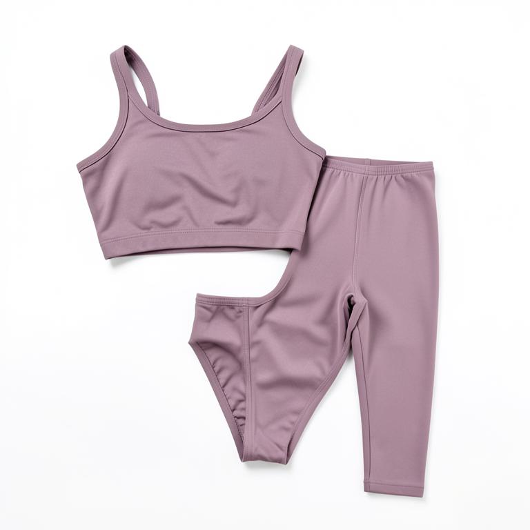 Training Set (Top + Leggings) — plain garment on white background